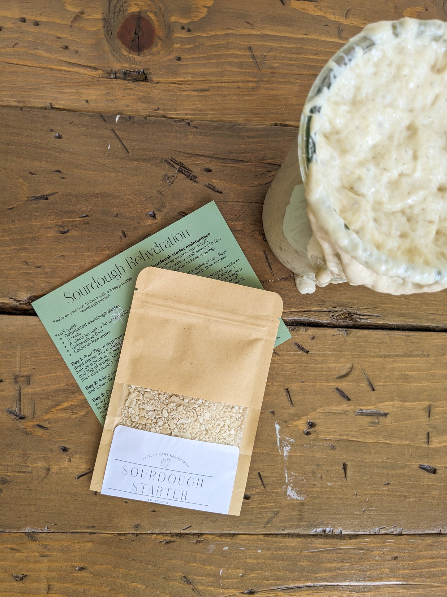 Organic Sourdough Starter (Dried)