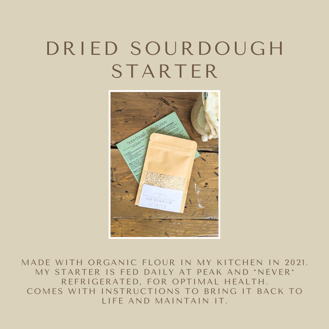 Organic Sourdough Starter (Dried)